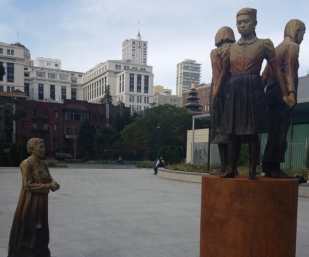 Women’s Column of Strength in San Francisco, California erected September 22, 2017